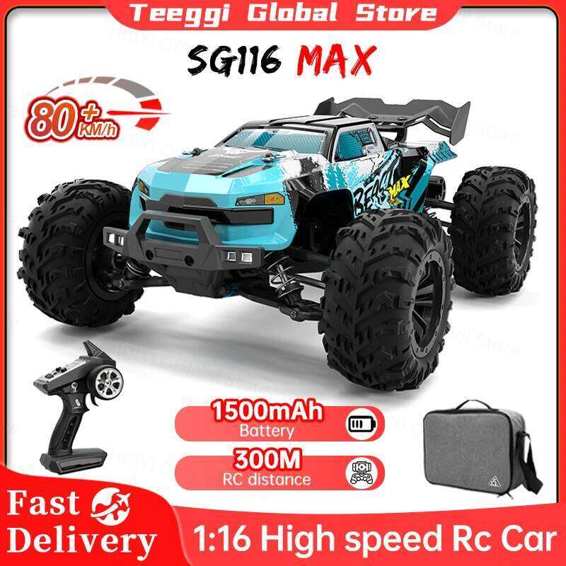 ZLL SG116 MAX/PRO 1:16 High Speed Drift Racing 80KM/H Or 40KM/H Brushless Motor 4WD RC Off Road Car Toys for For Kid Gift C260305