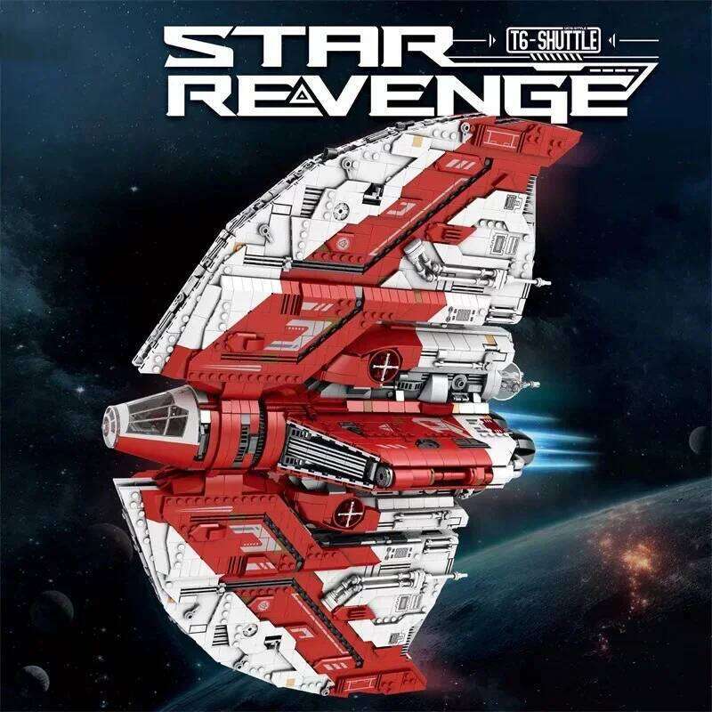 5749PCS UCS T6-Shuttle Spacecraft Model Building Blocks Space Jet Aircraft Moc Bricks DeskTop Display Holiday Gifts For Kids Toy Z260306