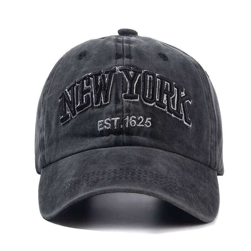 2025 New York Washed Cotton For Men Women Gorras Snapback Baseball Caps Sun protection Casquette Dad Hat Outdoors Cap Y260304