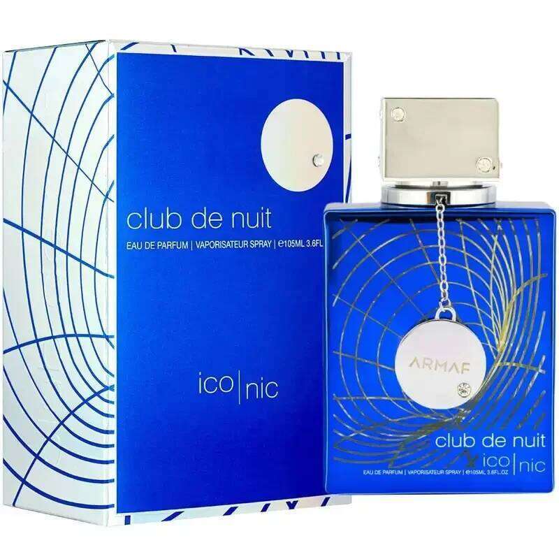Armaf Club De Nuit ICO/NIC Sillage Unisex Eau de Parfum Spray - Captivating Floral Woody Musk Fragrance with Bergamot 26H0306
