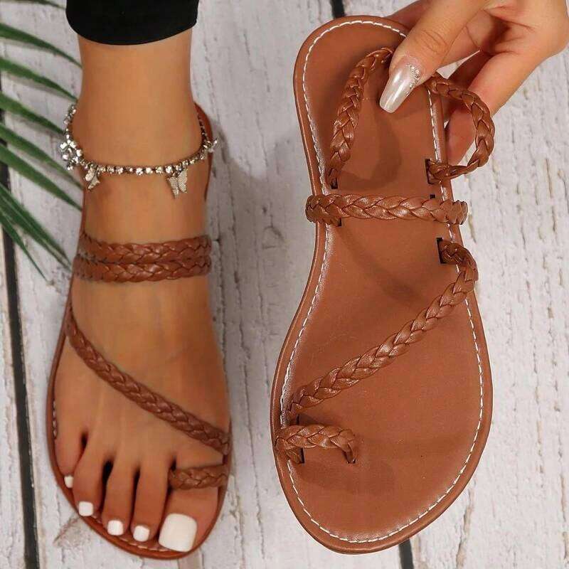 Women's Flat Fashion Soft-soled New Non-slip Sandals for Summer Light casual shoes 2025