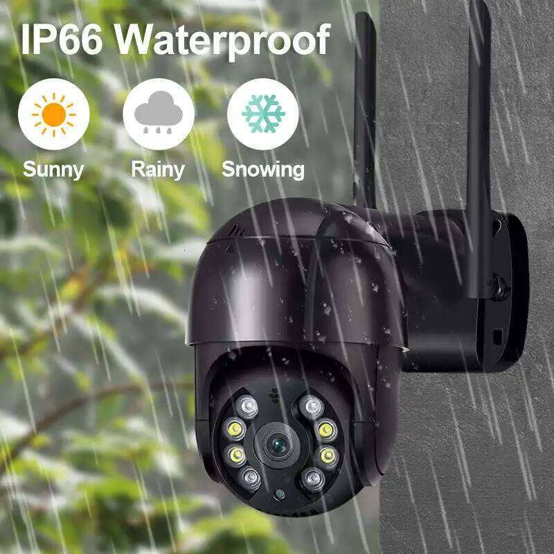 TAITAS 8MP 4K IP 5MP Wireless WIFI Speed Dome Auto Tracking PTZ Camera Smart Home Outdoor Surveillance Monitor 26W0306