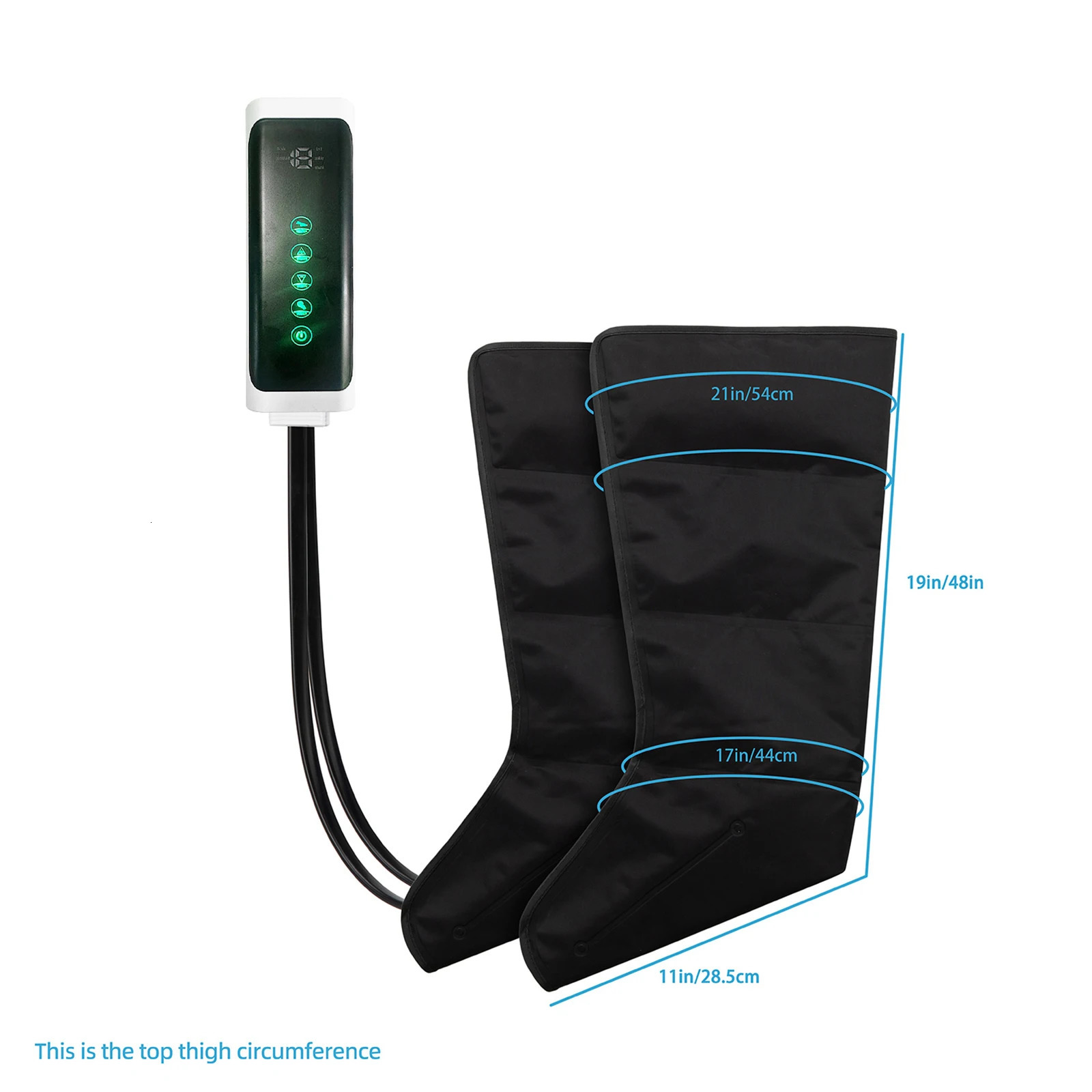 Air Compression Massage Leg Massager Pneumatic Boots 4 Airbags Leg Boots Lymphatic Drainage Rehabilitation System Press Pump 260304