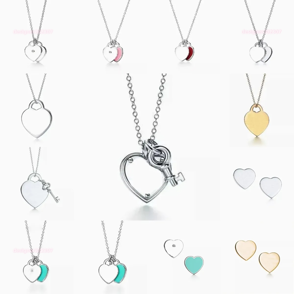 Necklace Designer Necklace Luxury Jewelry Designer Jewelry Women Diamonds Love Metal Chain Letter Pendant Charm Love Necklace Wedding Valentines Day Gift Box Nice