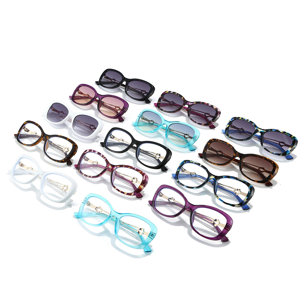 New 25 European American trendy sunglasses, fashionable, UV-protective, high-end, popular for street photography and outdoor cycling