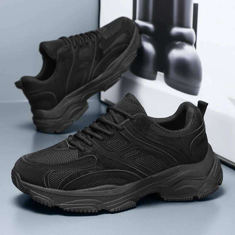 LItfun Non Slip Outdoor Casual Sports Breathable Mesh Walking Sneakers Men Running Lightweight Tennis Shoes