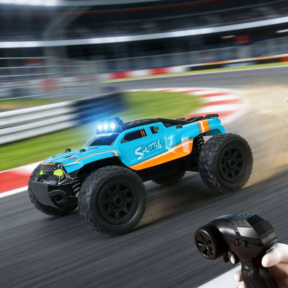 Mini Full Scale 1:32 High Speed RC Drift Racing Car, Alloy Off-Road Vehicle 2.4G Control & LED Lights, Ideal Gift for Kids C260305