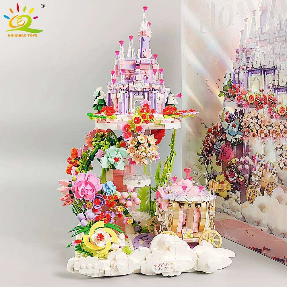HUIQIBAO MOC City Medieval Architecture Style Castle House Building Blocks Bricks for Kid Gifts Children Construction Toys Z260306