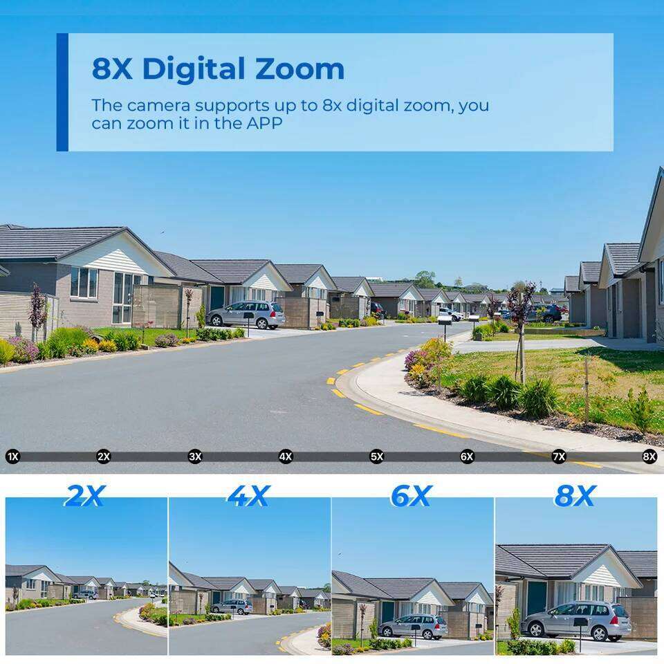 12MP 6K PTZ 8X Digital Zoom Outdoor Dual Screens Wifi Surveillance Night Vision CCTV IP Security Camera ICSEE 26W0306