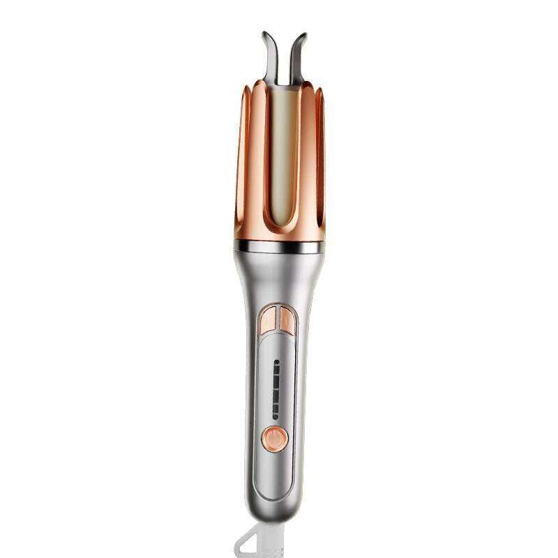 Electric Automatic Ceramic Curler Professional Rotating Heat Curling Iron for Big Waves Style Customizable Curly Hair 26Y0306