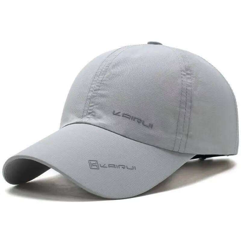 Unisex Breathable quick drying Snapback Baseball Caps Spring and Autumn Outdoor Adjustable Casual Hats Sunscreen Hat Y260304