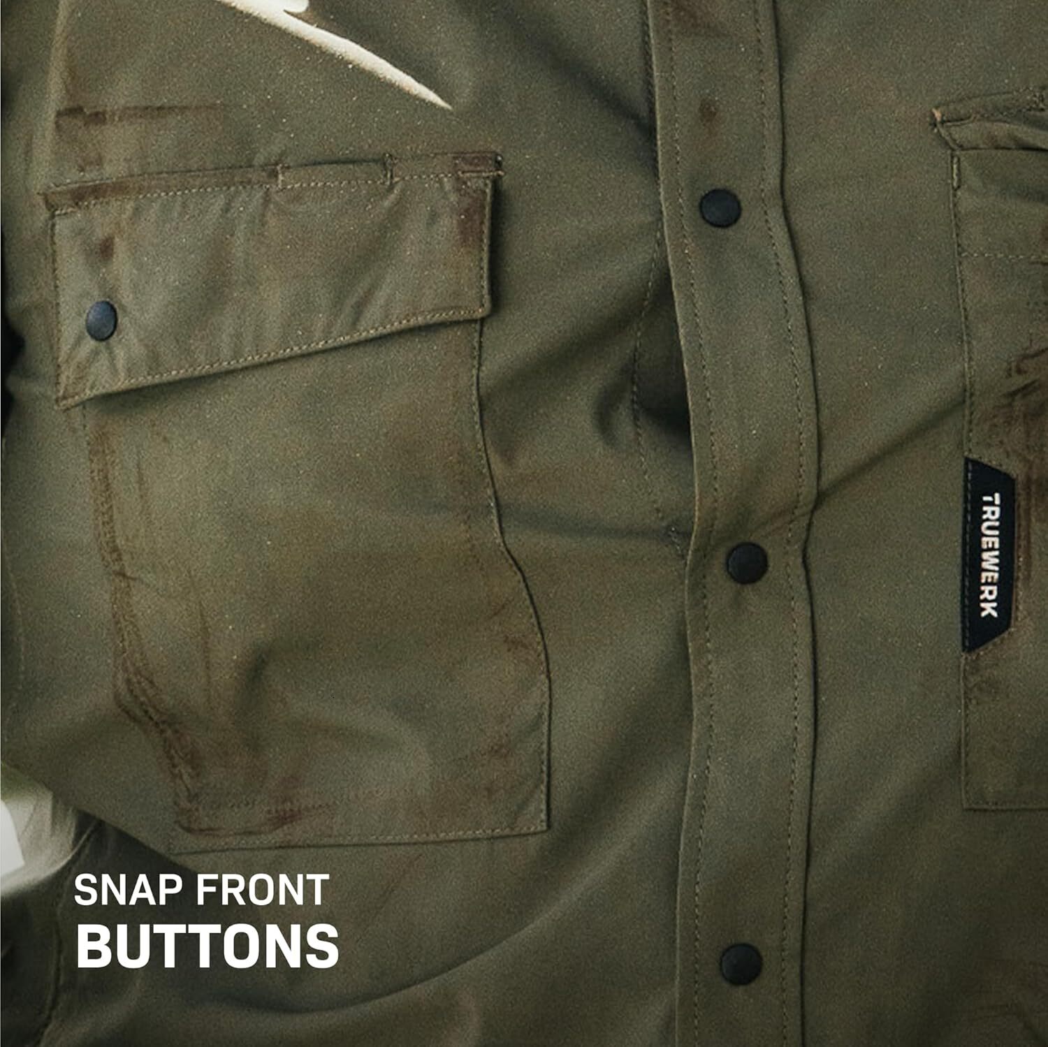 Men's Cloud Work Shirt - Button Down, Lightweight, Fast-Drying, Breathable, and SPF Shirts