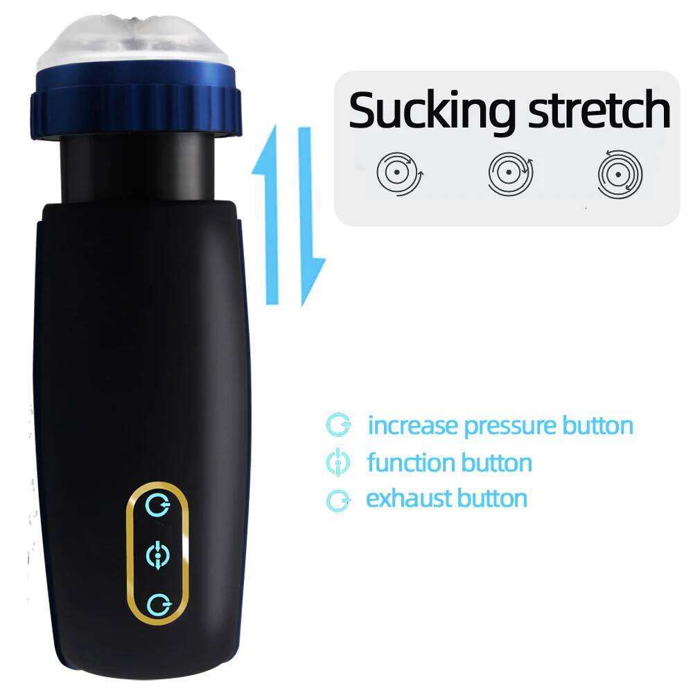 Automatic Male Masturbator Cup Thrusting Modes Pocket Pussy Penis Pump Blowjob Machine Sex Toy For Men Adult Supplies W260305