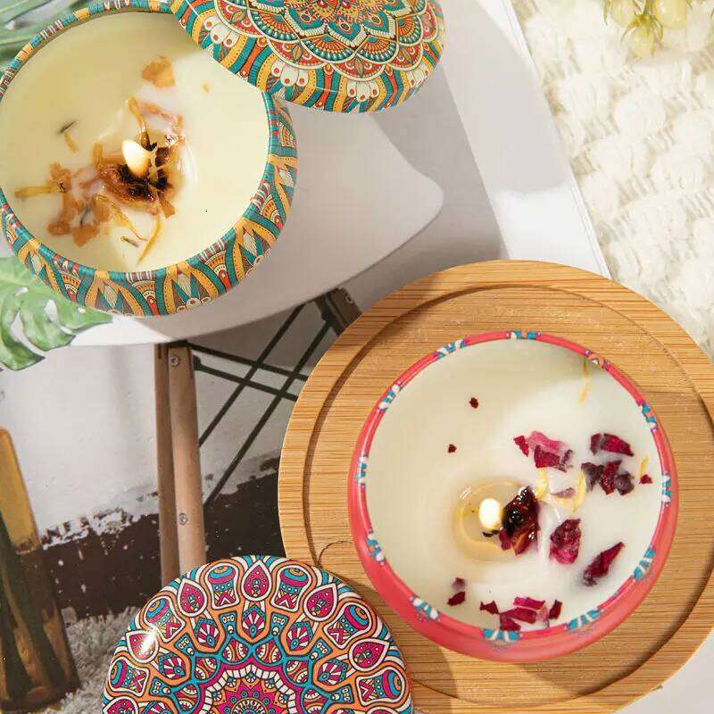 Scented candles household bedroom incense to help sleep soybean candle fragrance ornament wedding gift W260304 W260305