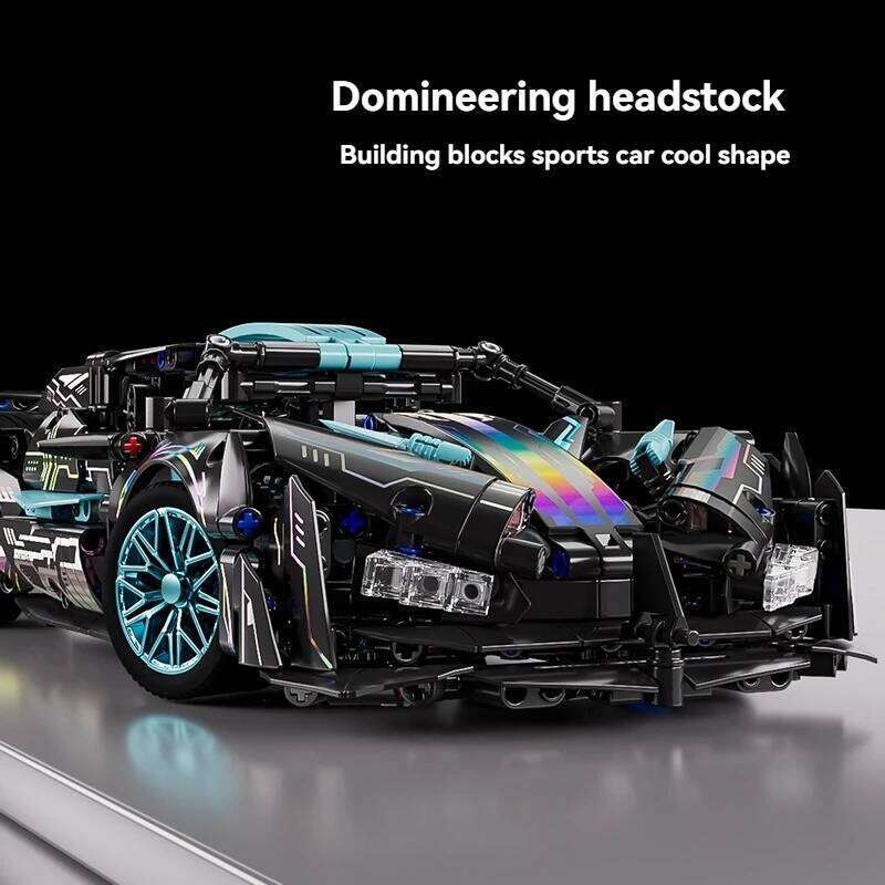 1:14 Technical Racing DIY Sports Building Blocks Assemble Brick Car Toys for Children's Birthday and Christmas Gift Z260305