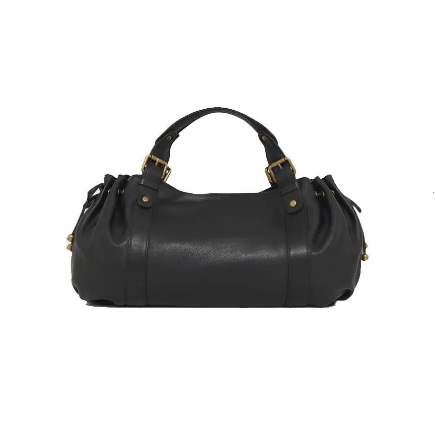 Womens Crossbody Simple Handbag Commuter Shoulder Boston Bag Stylish Versatile Work Bag Soft Polyester Interior 260306