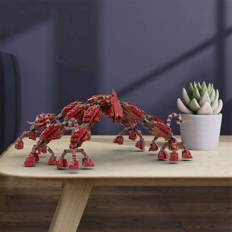 MOC Horror Movie Series Mind Flayer Monster Building Blocks Kit Strangered Vecna Clock Figures Eleven Van Model Toys Kid Gifts Z260305