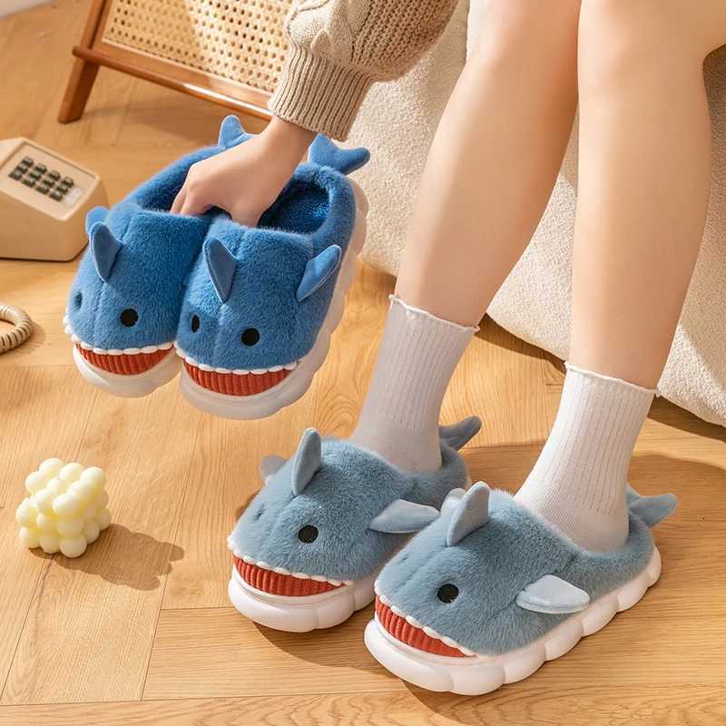 Winter Slippers Women House Flats Fluffy Cute Cartoon Designer Shoes Girls Casual Indoor Plush Fashion Fuzzy Fur Slides Big Size S260305