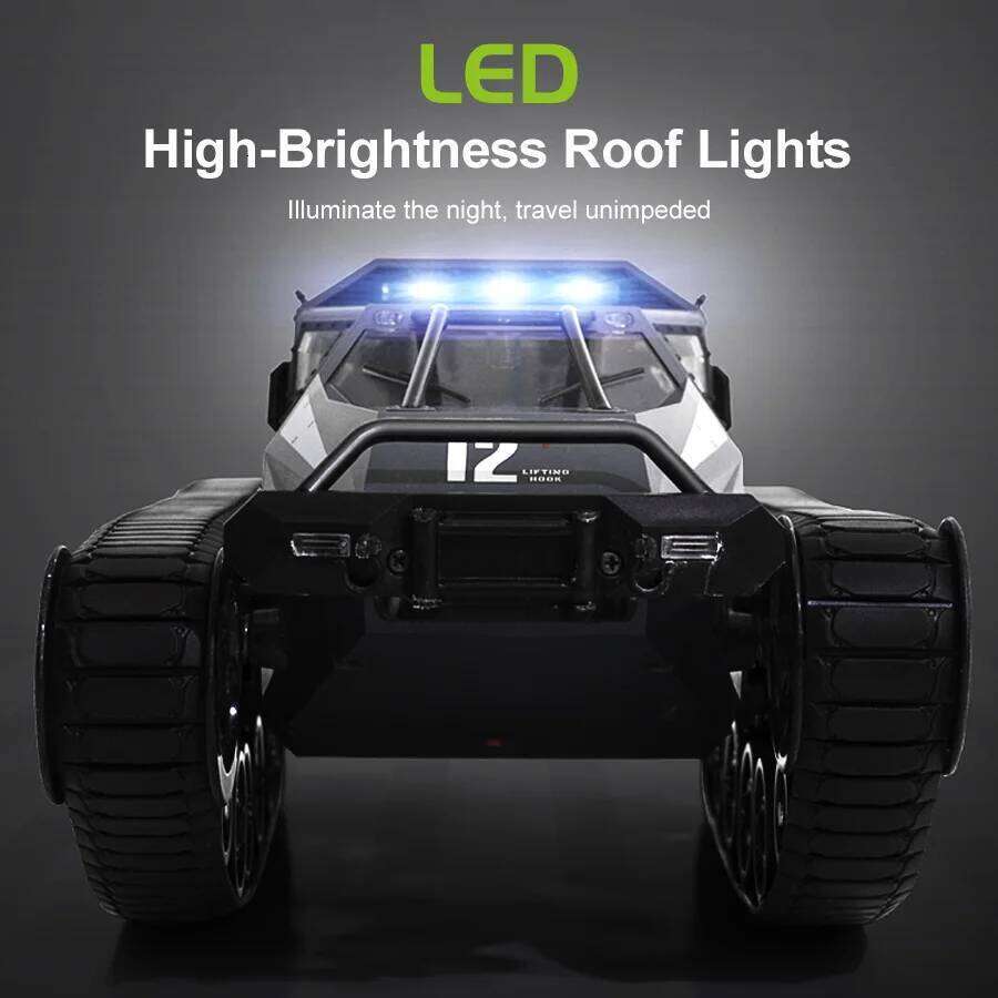 2.4G Proportional Control RC Crawler Track JJRC C8812 Max Ripsaw Tank Tracked Vehicle Model Toy Car Gift for Kids C260305