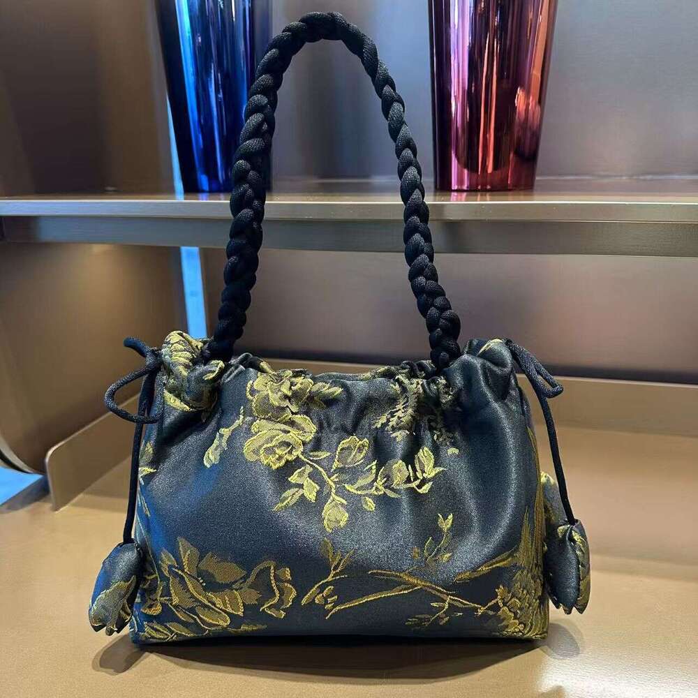 Tote Ruyi Cloud Dragon Scale Pattern New Chinese Retro High Value Handheld Crossbody Bag Phone National Style