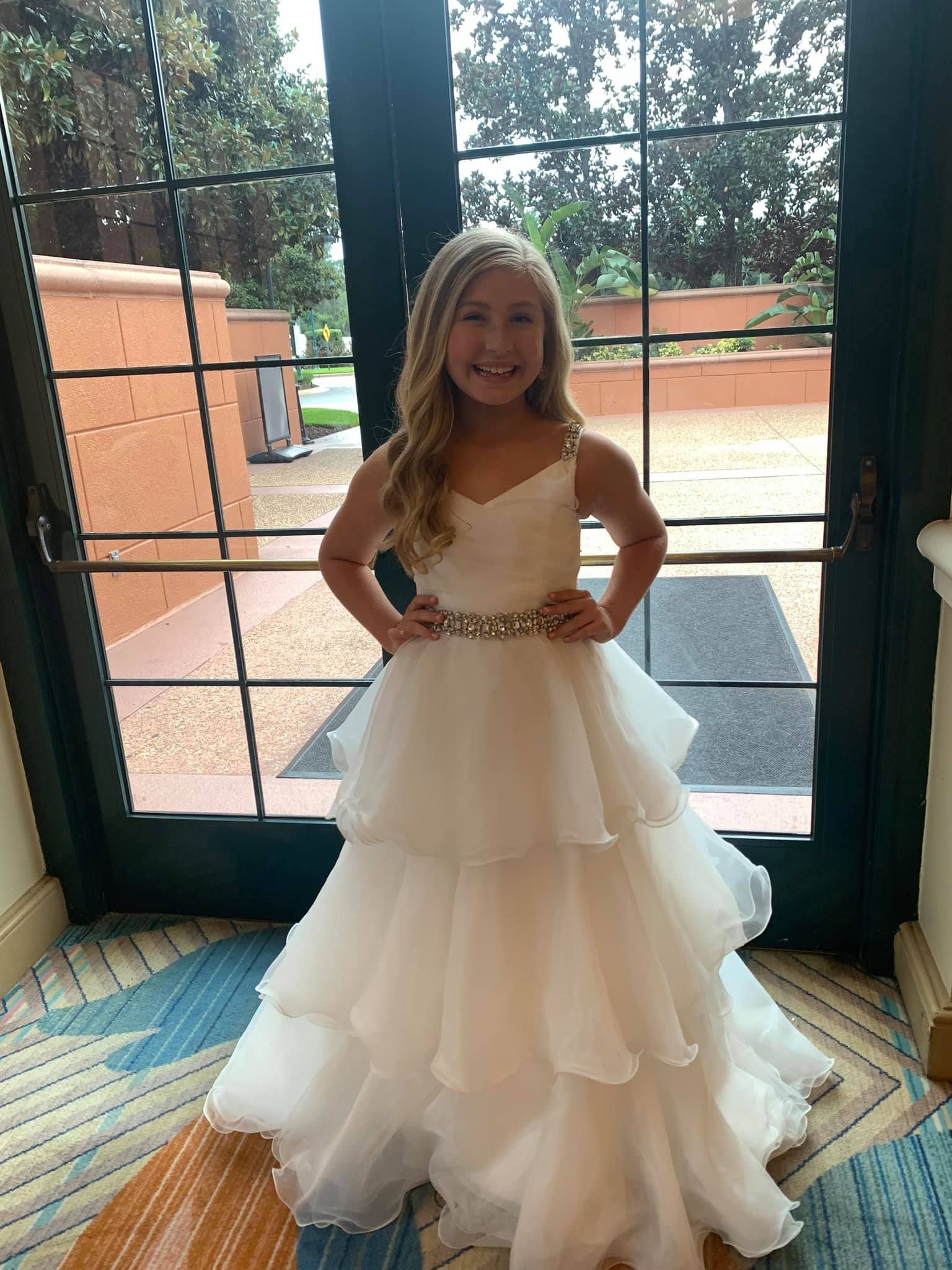 Candy Color Organza Little Girl Pageant Dresses 2026 Straps Infant Toddler Girls Prom Gowns Zipper-Back Ruffles Long Kids Formal Party Birthday Prince