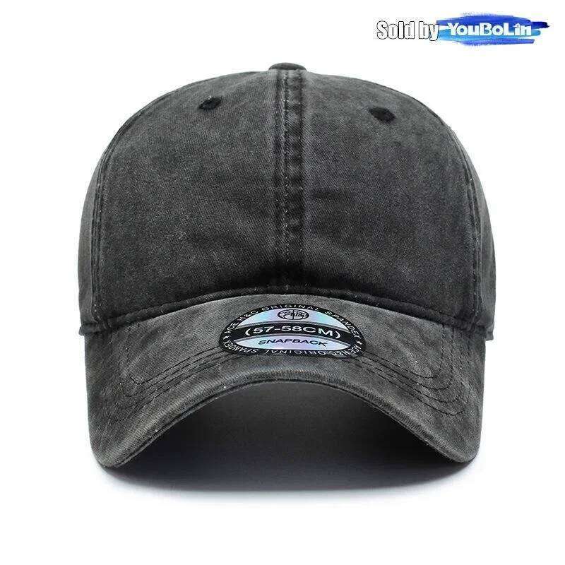 Four Seasons Simple Light Plate Solid Color Cotton Adjustable Baseball Cap Sun Hat Trucker Caps Dad Hats Y260304