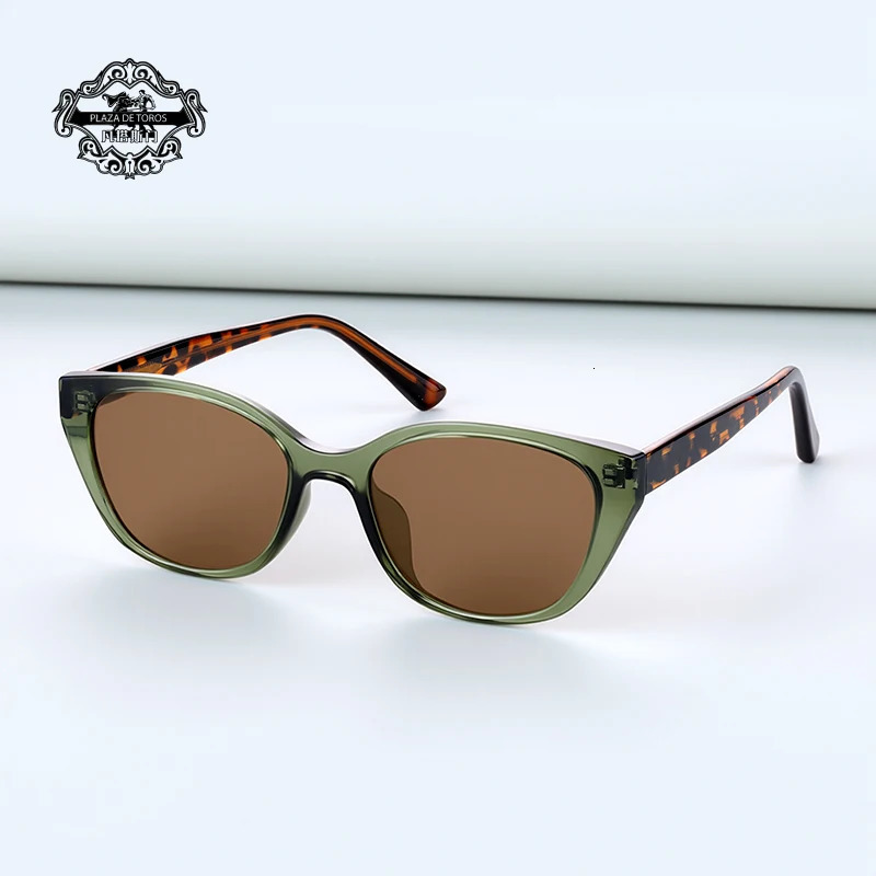 Fashion Cat Eye Sunglasses Women Green Tortoiseshell Retro Shades Female Sun Glasses Party Eyewear Accessories UV400 260302