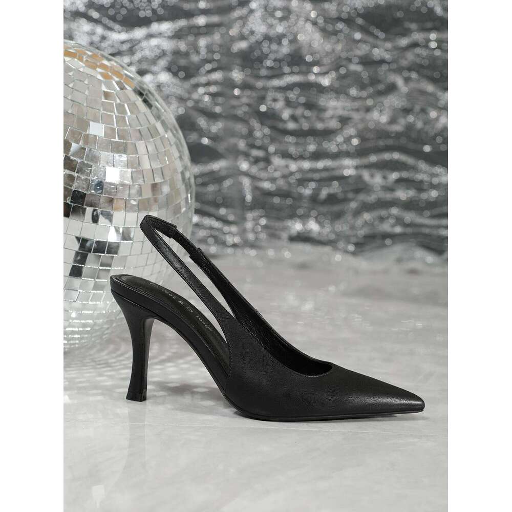 Brand Women's Fashionable Elegant Comfortable Sexy High-heeled Shoes Minimalist Versatile Slip-on Stiletto Pumps