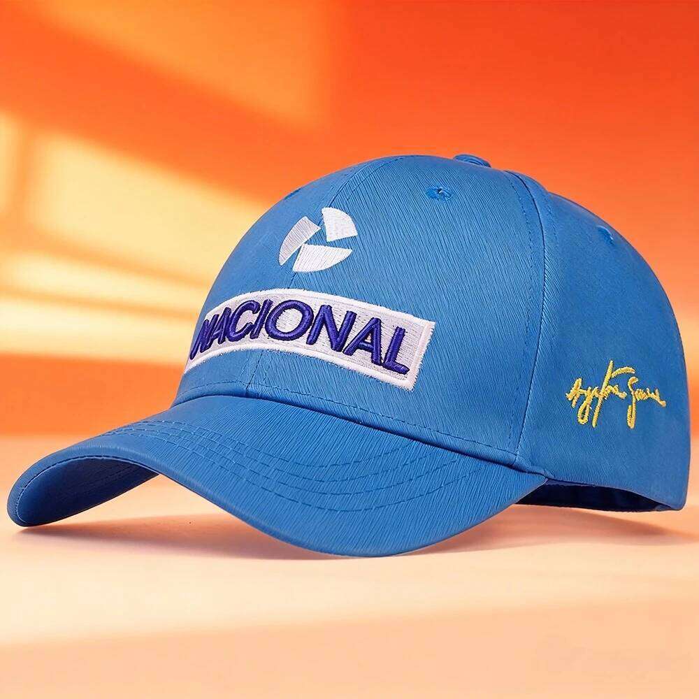 Racing Driver's Letter Embroidered Men's and Women's Cap for All Seasons Outdoor Sun Protection Team Baseball Caps Y260304