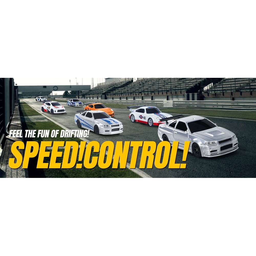 US Stock RC Drift Car 1/43 RTR Race 4WD Gyro Four-wheel Drive Radio Control High Speed 2.4G Racing Drifting Cars Toy Model C260305