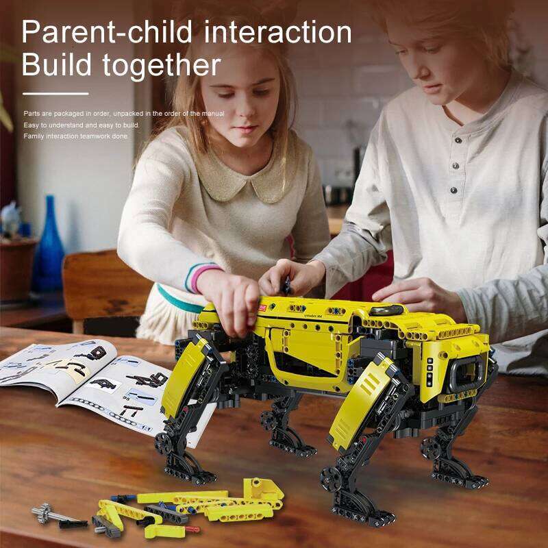 Technical Robot The RC Motorized Boston Dynamics Big Dog Model AlphaDog Building Blocks Bricks Toys for Kid Christmas Gifts Z260306