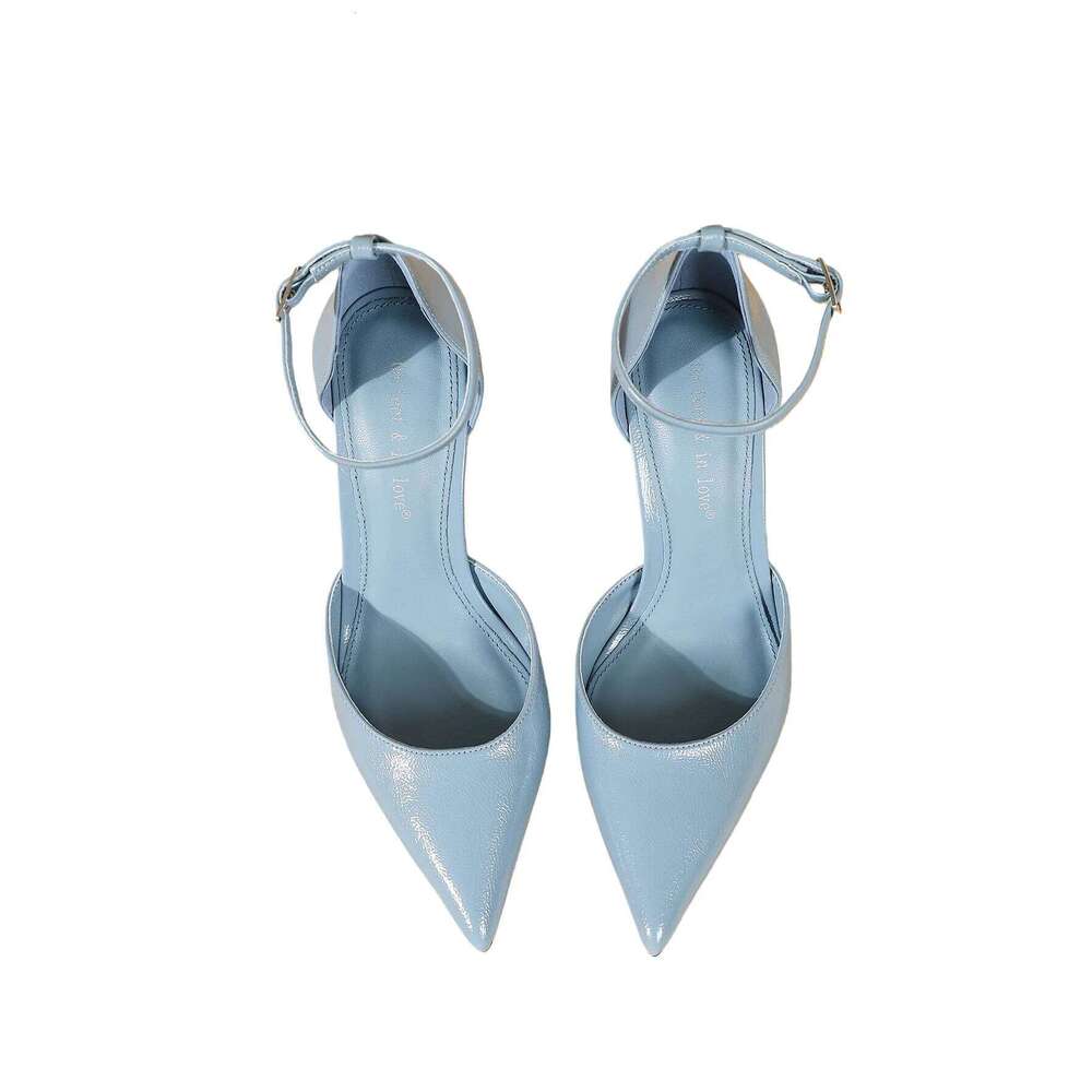 2025 Summer New Sexy Pointed Strap High Heels Stiletto Elegant Party Dance Lace-up Ladies Sandals