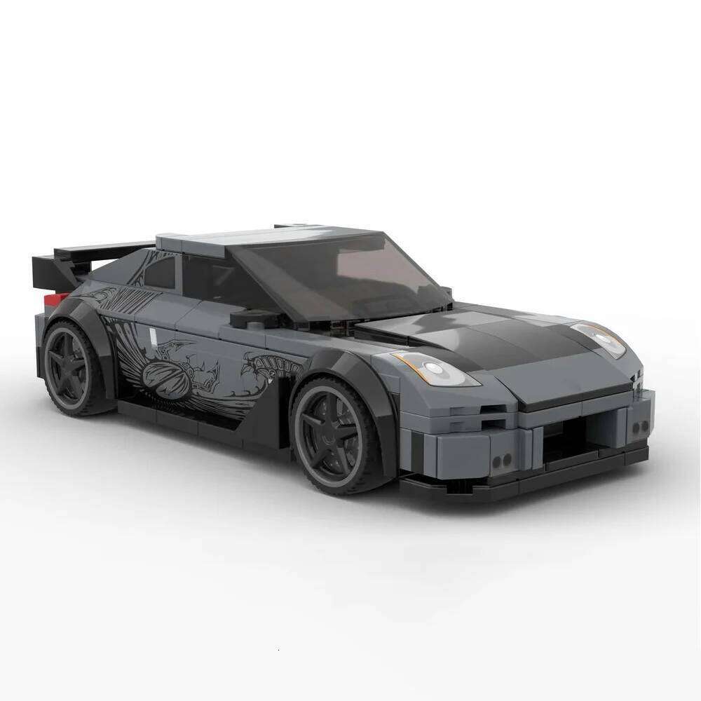 Furious Tokyo Drift 291PCS MOC Takashis 2002/03 Fairlady Z Z33 350Z Veilside Building Blocks DIY toy brick Children gifts Z260306