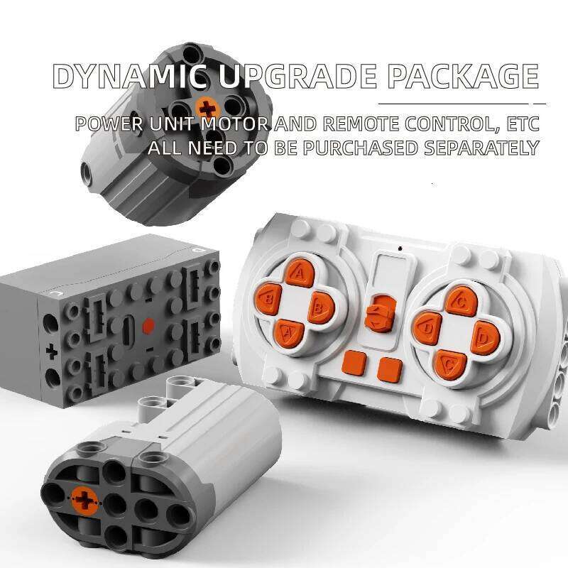 3850PCS Ambulance Building Blocks Off Road Vehicle Car Model Technology Bricks Kids Educational DIY Toy Birthday Gifts Z260305