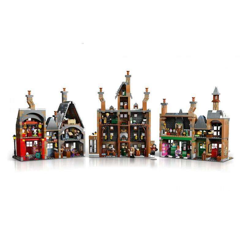 3228pcs 76457 Hogsmeade Village Collector's Edition Puzzle Assembly Building Blocks for Boys and Girls Children's Toy Model Z260306