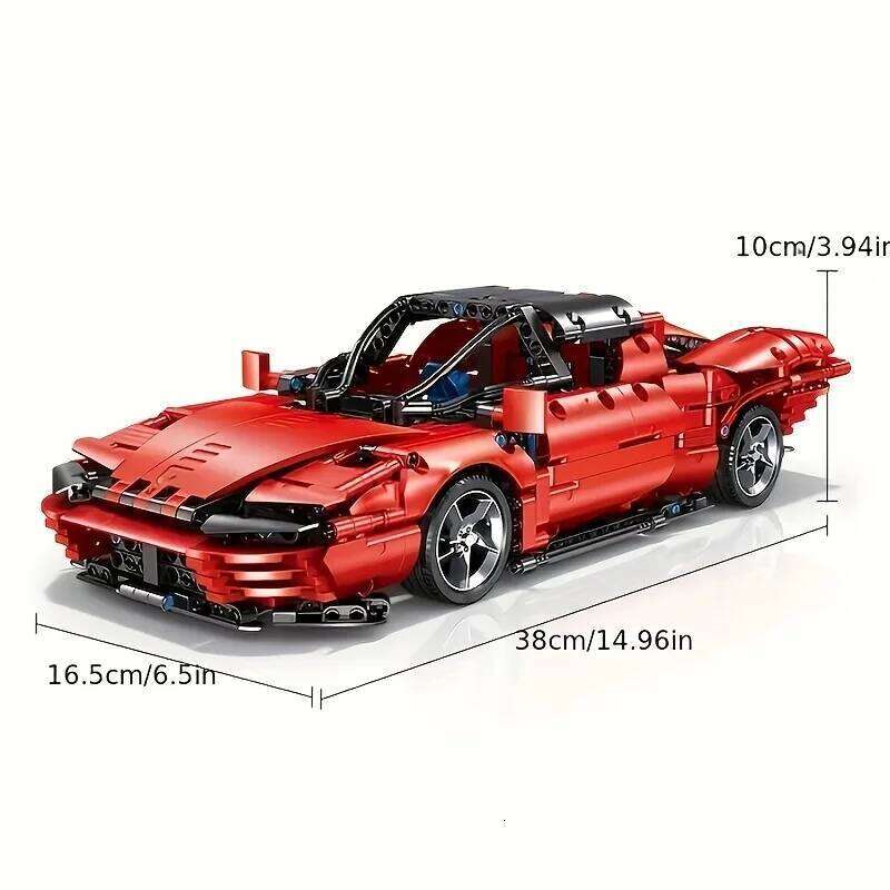 New technology SP3 supercar building blocks, car model bricks, Christmas gifts, holiday gifts for adults and children Z260305