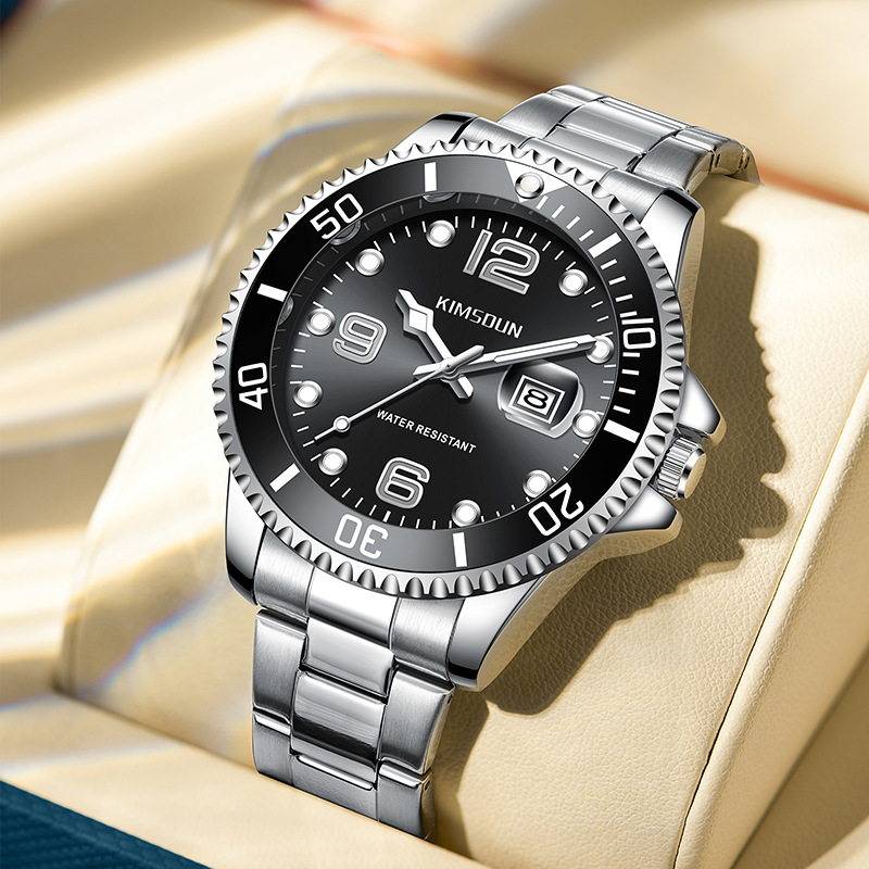 Designer Men's Watch Fashion luxury Casual Style Waterproof Luminous Quartz Wristwatch Stainless Steel Band Male Clock Relogio Masculino