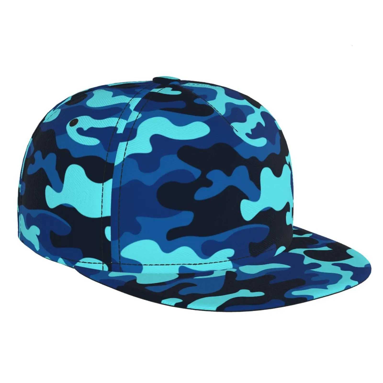 Camouflage Printed Pattern Flat Brimmed Hat Street Skateboarding Hip-hop Hat Outdoor Casual Sun Shading Baseball Hat Universal S260306