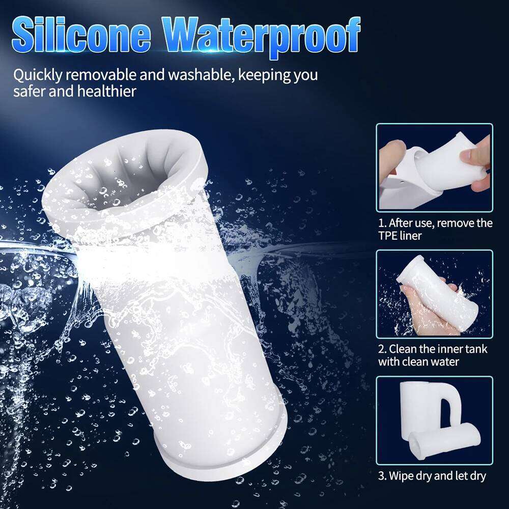 Automatic Male Masturbator Cup 10 Telescopic Rotation Modes Real Oral Vagina Blowjob Machine Masturbation Adult Sex Toys for Men W260305