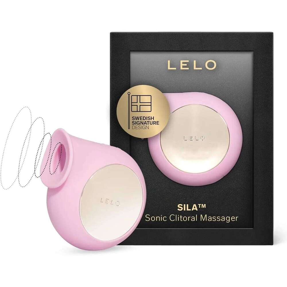 LELO SILA Sonic Clit Sucker, Waterproof Vibrator for Women, Adult Vibrators Sex Toys with Gentle External Stimulation W260305