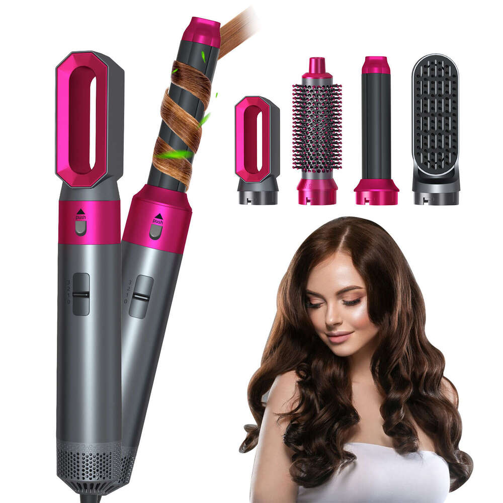 Famous Brand Cross Border Hot Selling In Air Straightening Curling Home Blow Comb Personal Use CKS