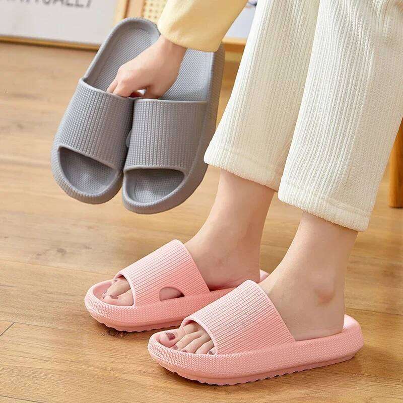 Summer Brand Men Slippers EVA Slides Original Fashion Beach Sandals Women Casual Shoes Man Flip-flops Men's Sandal 2023