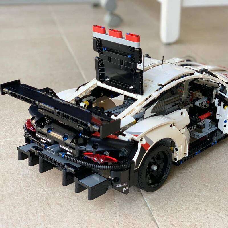 1580Pcs Technic 1:10 Scale MOC 911RSR Classic Super Racing Car Building Blocks Assembly for Boys Home Decoration Birthday Gifts Z260306