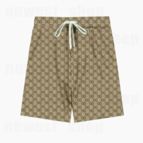 Summer designer Luxury Mens shorts Beach pants classic drawstring print short casual cotton pant swimming khaki breeches