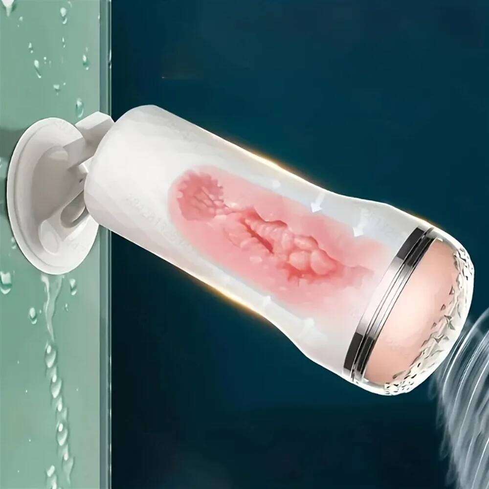 Adult Erotic Toys Male Masturbator Cup Realistic Rubber Prostate Massage Deep Throat Artificial Vagina Sex Toy for Men W260305