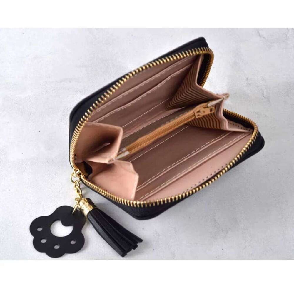 2024 new Korean ladies short zipper large capacity wallet Joker fashion simple student clutch bag C260304