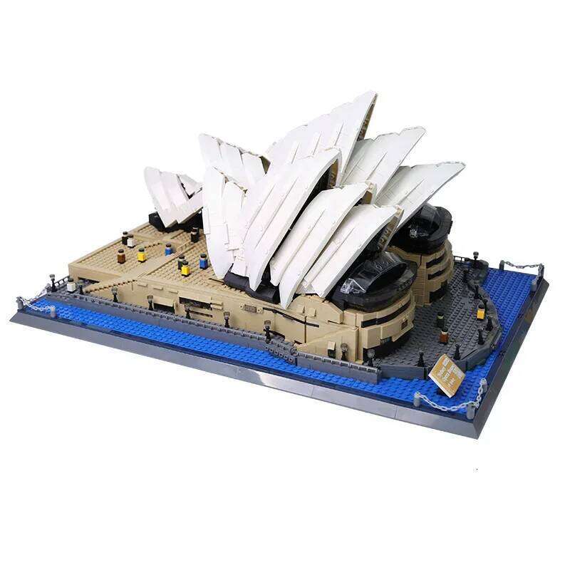 Sydney Opera House World Building Blocks Large and Difficult Boy Assembling Toys Female Children's Birthday Gifts Z260306