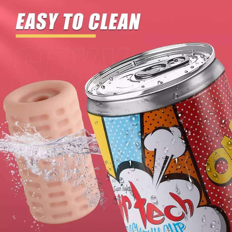 Silicone Masturbator For Men Sex Portable Manual Vaginal Real Masturbation Cup Soft Pussy Penis Exercise Erotic Toys W260305