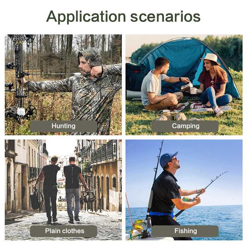 Outdoor Hunting Hat Bionic Tree Pattern Baseball Hat Men Women Jungle Stripe Wild Sun Protection Breathable Hat Shooting Cap S260306cc