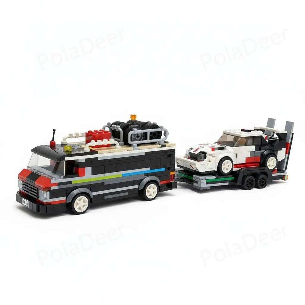 PolaDeer 669PCS MOC LT45 set trailer S1 E2 transporter Building Blocks Assembly model toy brick Children's birthday gifts 76897 Z260306